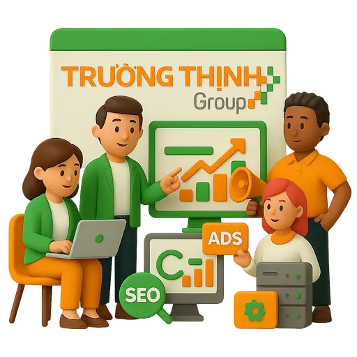 Đội ngũ SEO, content, ads, kỹ thuật đồng hành thực hiện trực tiếp.